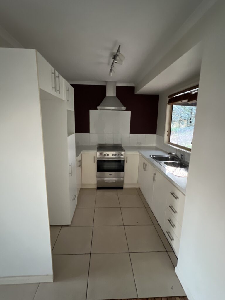 Spotless rental property finish after full bond clean